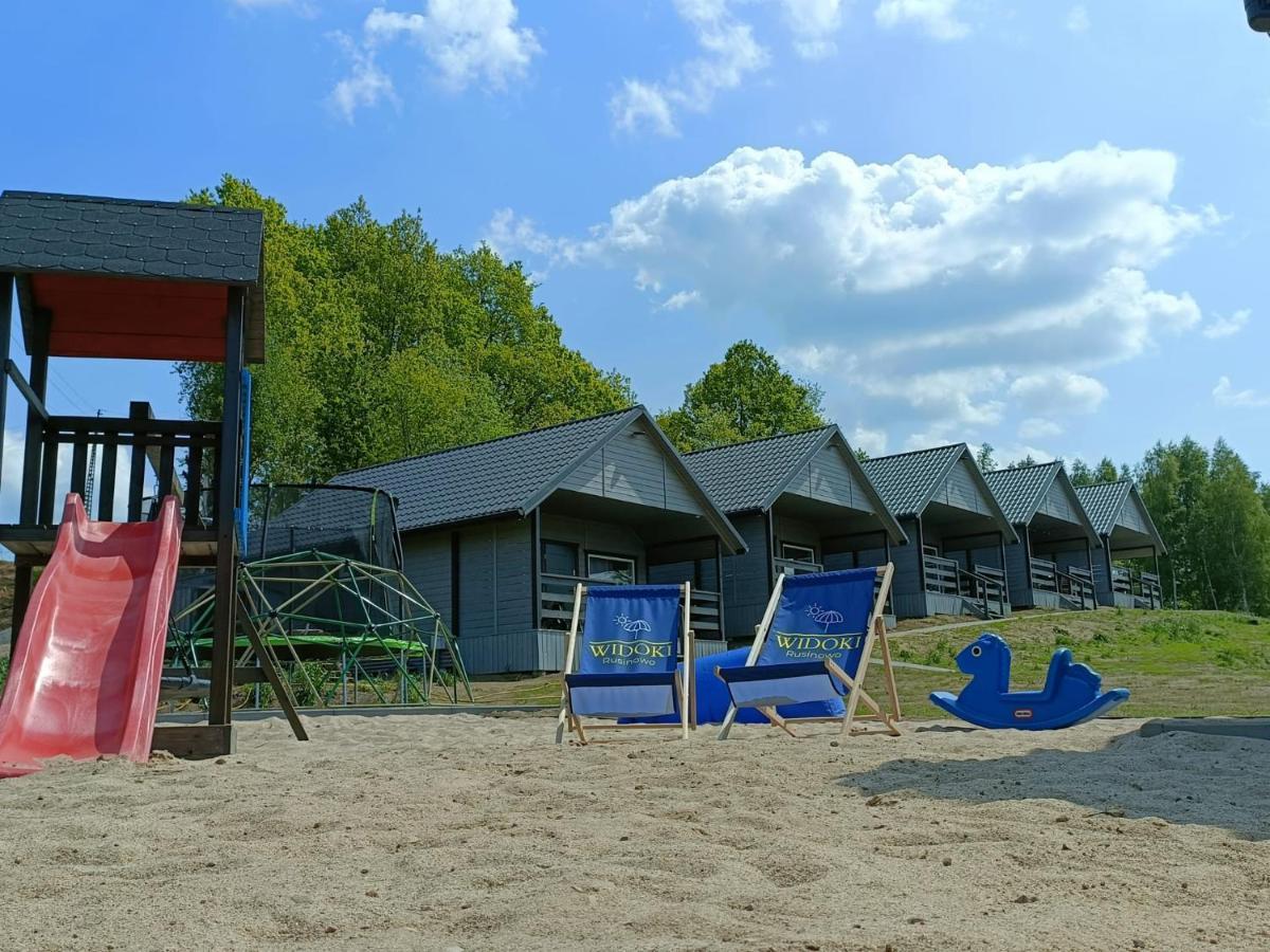Widoki Rusinowo Domki Letniskowe Buitenkant foto