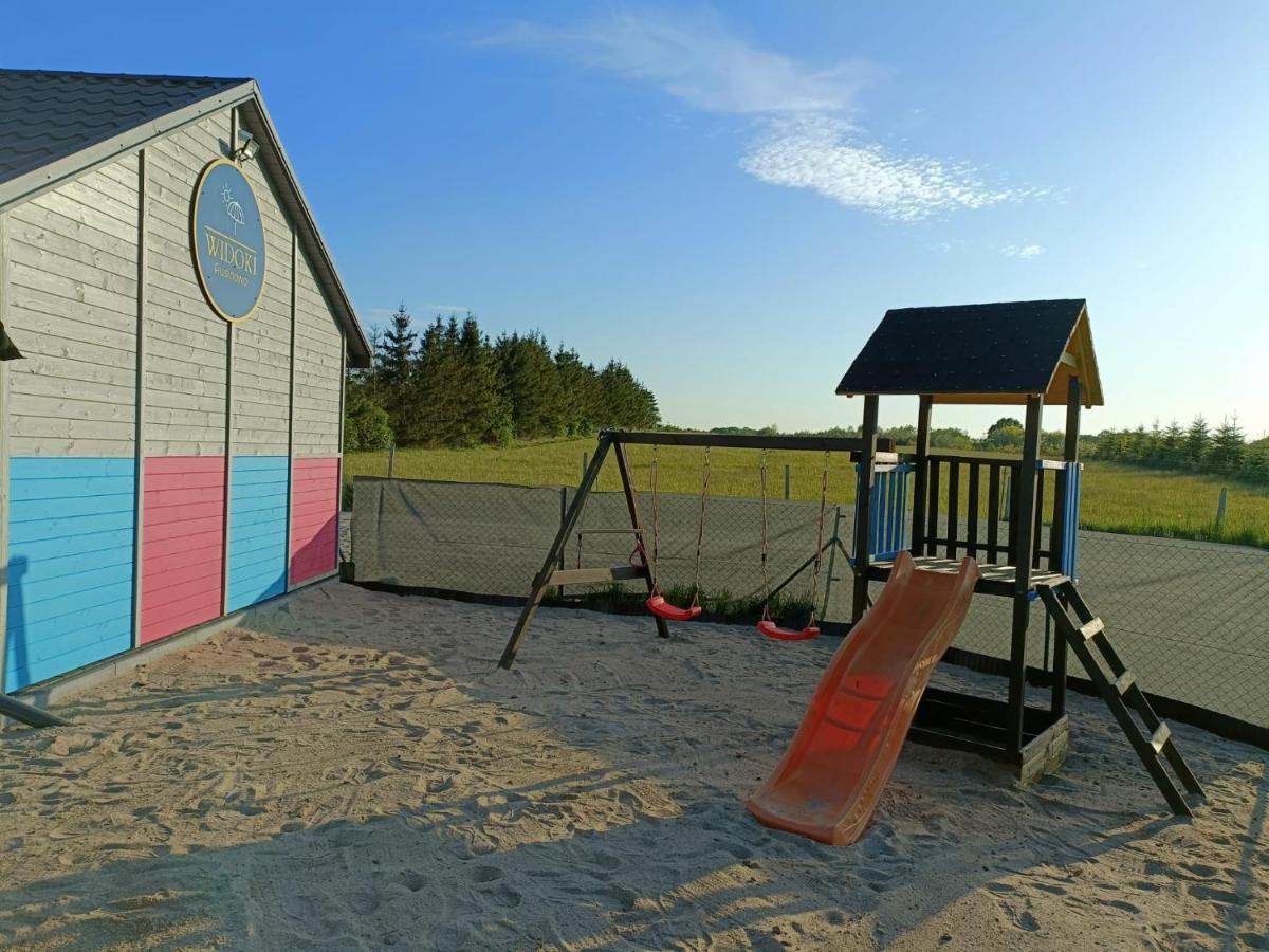 Widoki Rusinowo Domki Letniskowe Buitenkant foto