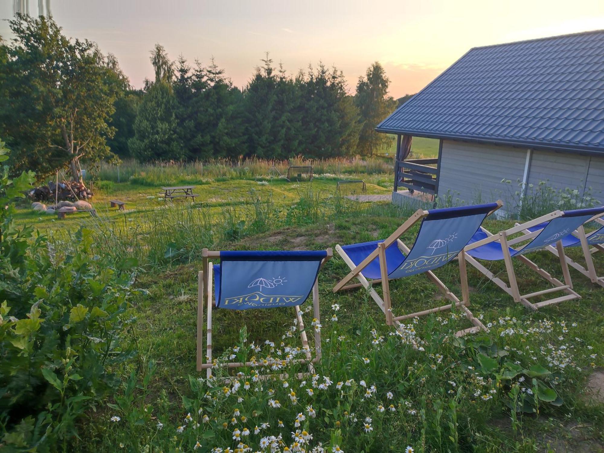 Widoki Rusinowo Domki Letniskowe Buitenkant foto