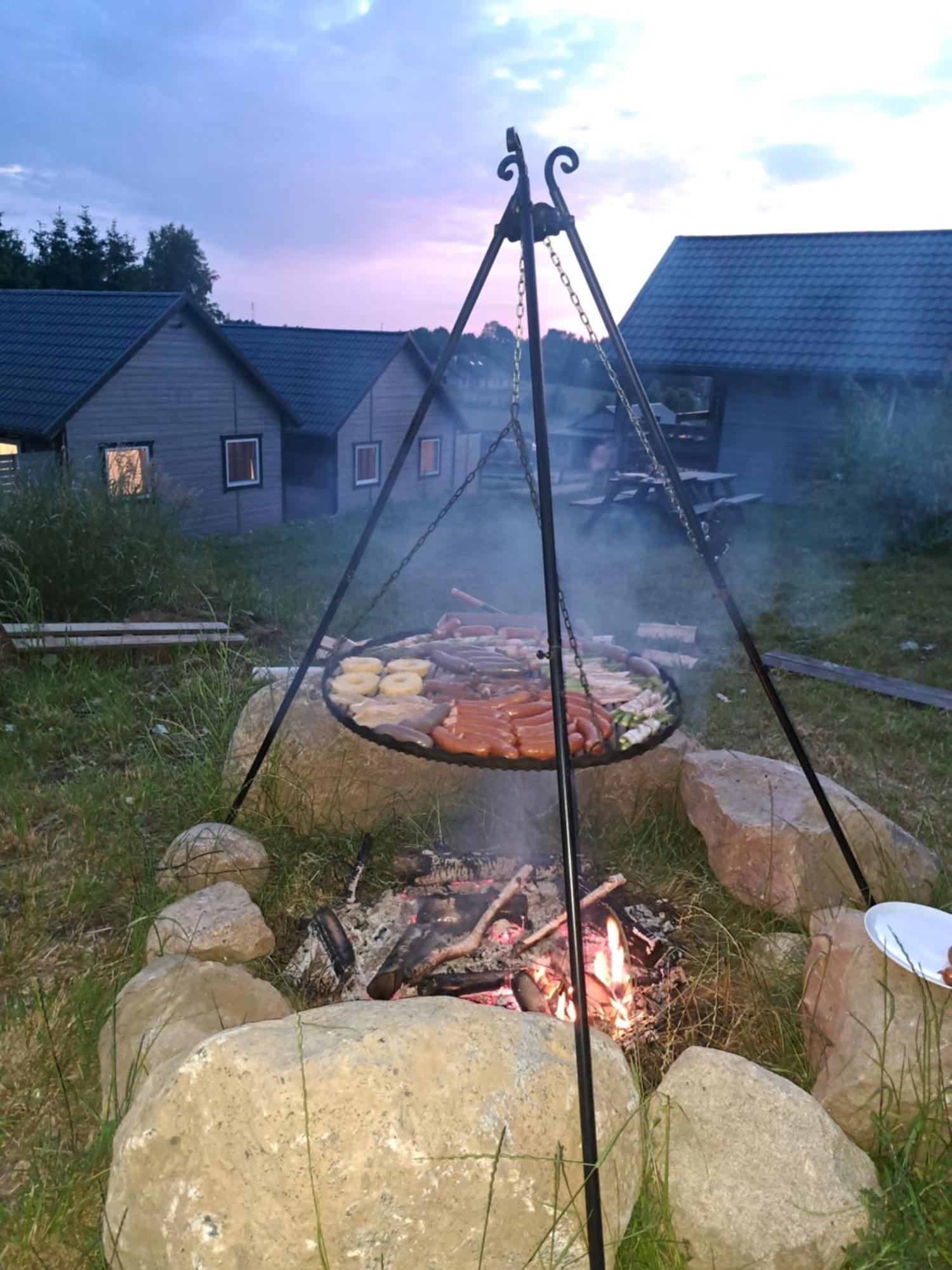 Widoki Rusinowo Domki Letniskowe Buitenkant foto